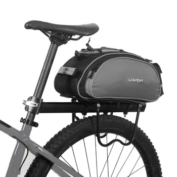 Lixada Biciclete Bancheta din Spate Sac Multifuncțional Impermeabil MTB Biciclete Coș Geanta suport de Biciclete Sac Saci de Umăr Pachet Cu husa de Ploaie