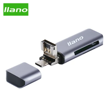 Llano Cititor de Carduri Multi-funcția de Unitate de Telefoane Mobile Cititor de Carduri Card Camera Reader Compatibil cu USB3.0 Suport OTG / USB2.0 +
