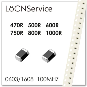 LoCNService 0603/1608 100MHZ 4000PCS Multistrat Chip Ferită Margele 470R 500R 600R 750R 800R 1000R 25% de Înaltă calitate