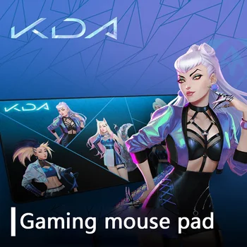 Logitech KDA G840 Gaming Mouse Pad 900*400*3mm K/DA Mousepad Joc Soareci de Tastatura de Birou Mat Pentru LOL PUBG Desktop Laptop PC Gamer