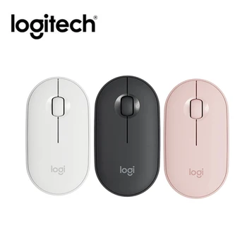 Logitech PIETRIȘ Bluetooth Mouse Silențios fără Fir Subțire și Lumină Mouse 1000DPI Înaltă Precizie, Optice de Urmărire Unificatoare Mouse-ul pentru acasă