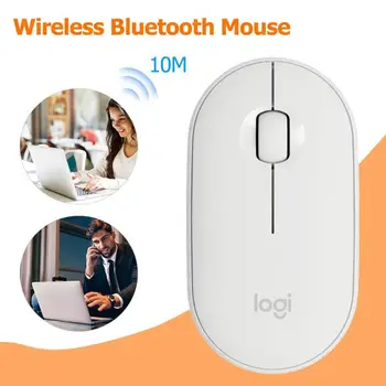 Logitech PIETRIȘ Bluetooth Mouse Silențios fără Fir Subțire și Lumină Mouse 1000DPI Înaltă Precizie, Optice de Urmărire Unificatoare Mouse-ul pentru acasă