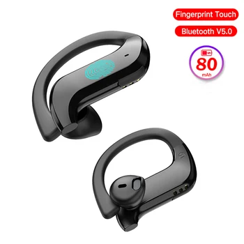 Lovebay Wireless Bluetooth 5.0 Căști MD03 TWS de Amprente Touch LED Căști Impermeabil Zgomotului Căști