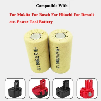 LPD NI-CD SC 1500mah 1.2 V 10A baterie Reîncărcabilă baterie de mare putere instrument de putere baterie de Celule pentru Hitachi Makita Bosch
