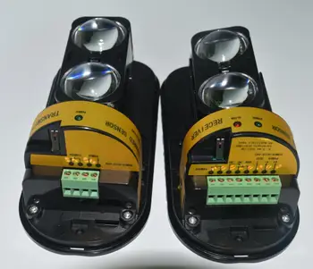 LPSECURITY 20m la 150m impermeabil LED indicator fotoelectric IR două grinzi detector de Exterior Senzor de Bariera Infrarosu Detector