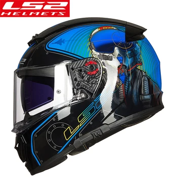 LS2 FF390 Breaker Fata Complet Casca Motocicleta de Curse casco moto Dual Vizorul capacete ls2 Original capacete moto cascos para moto