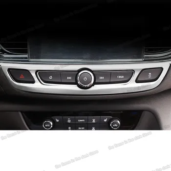 Lsrtw2017 Fibra de Carbon Abs Mașina de Centru de Control al mass-Media Regla Cadru pentru Buick Regal Opel Insignia 2017 2018 2019 2020 Accesorii