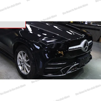 Lsrtw2017 TPU Transparent Mașină Neagră Faruri Folie Protectoare pentru Mercedes Benz GLE class W166 W167 anti-zero 2016-2020 2019