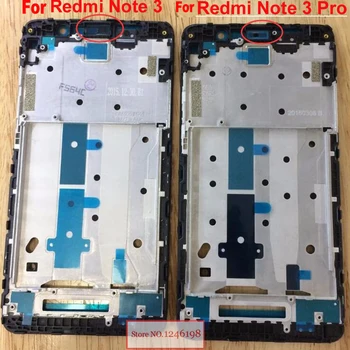 LTPro NOU Pentru Xiaomi Redmi Note 3 / Note 3 Pro cu Ecran LCD de Sprijin Mijlocul Cadru Frontal de Locuințe Piese de schimb