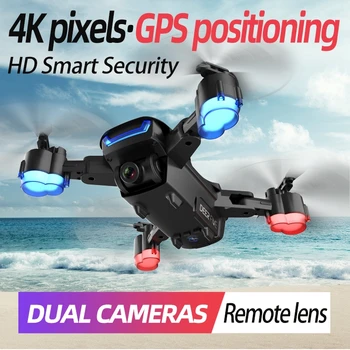 LU5 PRO Drone Gps Cu Camera Pliabil Quadcopter5G Fpv Drone 4k Profesionale de Poziționare GPS Inteligent Reveni Camere Duble Dron