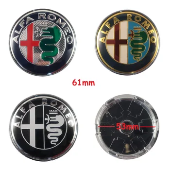Ludostreet Logo-ul Alfa Romeo Compatibil emblema auto insigna janta auto