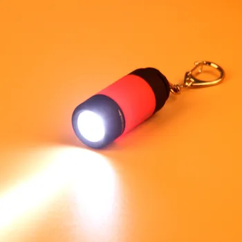 Lumina Led-uri Usb Responsa 0,3 w 25lum Portabil Led Mini Lanterna Unelte în aer liber Usb Reîncărcabilă Lanterna Breloc