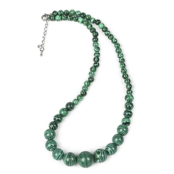 Lumina verde cofetărie Face Verde Ma-la-chi-t-e-serie de bijuterii colier potrivit pentru cadou de vacanță