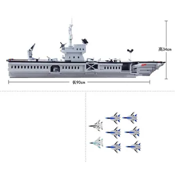 Luminează-1000Pcs Marinei Militare Transport Blocuri Seturi Model DIY Cărămizi Jucarii Educative pentru Copii
