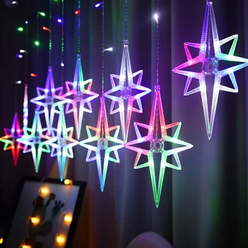 Lumini de crăciun Polaris Elan Bell Lampa Led String Lumina Decor pentru Casă Cameră Perdele de Lumini cu Led-uri Zână Ghirlanda de Crăciun de Anul Nou