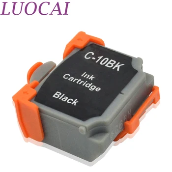 LuoCai 3 Piese Cartușele de Cerneală Compatibil Pentru Canon BCI-10BK BCI-11BK BCI-11C BCI10 BJ-30 BJC-50 55 70 80 85 85PW Imprimante
