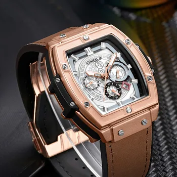 Lux ceas Sport pentru barbati ONOLA de Moda cuarț ceas mare fata ceas de mana casual bărbați ceasuri relogio masculino