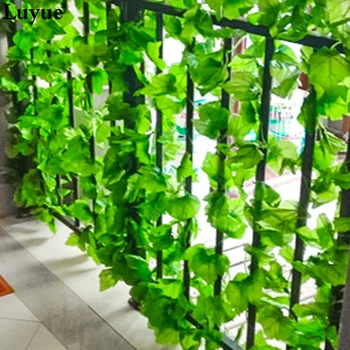 Luyue 230CM 7.5 ft Mult Plante Artificiale Verde Frunze de Iederă Artificiale de Struguri de Viță de vie Fals Frunze Pleacă de Acasă Nunta Decorati