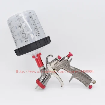 LVLP pistol manual de pulverizare spray gun gravity 1.3 mm, cu 600CC vopsea de amestecare cupa profesionale pistol de pulverizare cu pistol de pulverizare accesorii