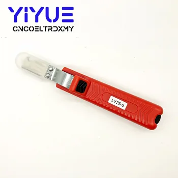 LY 25-6 PVC de dezizolat Cablu striper Stripping gama: 8-28mm Mini electrician instrumente de Separare Cuțit Plier