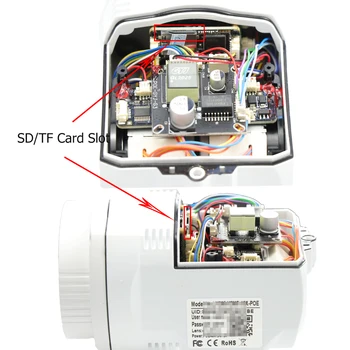 LYVNAL H. 265 SONY 1080P Security Camera IP POE Și audio de 5MP Glonț POE Camera PTZ Cu SD TF Card Slot 5X 10X Zoom Focalizare Automată