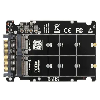 M. 2 SSD-ul pentru a U. 2 Adaptor 2 în 1 M. 2 NVMe SATA-Bus unitati solid state SSD PCI-e U. 2 SFF-8639 PCIe M2 Adaptor Convertor pentru Calculatoare Desktop