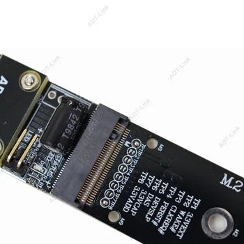 M. 2 WiFi A. tasta E pentru a NVME cablu de extensie mkey ssd conector converter AKEY Flexibil Cablu Plat extinde tasta M pentru M. 2 NVMe