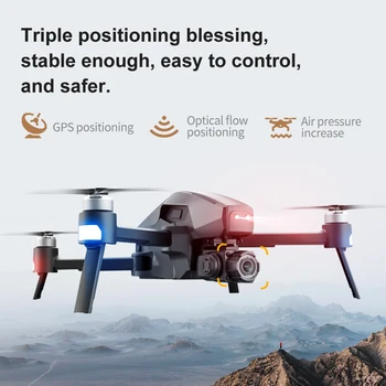 M1 Pro Pliabil Drone GPS Quadcopter Cu 5G WIFI 4K HD 2-axis Camera dubla 2 KM de 30 de minute Timp de Zbor RC Distanta de 1.6 km Profesionale