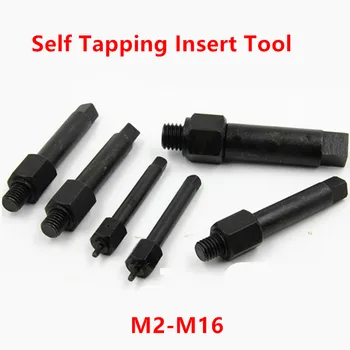M2 M2.5 M3 M4 M5 M6 M8 M10 M12 M14 M16 Fir Manual de reparații Autofiletante Introduce Instrumentul, Înșurubați Bucșa Instrument, Instalați Instrument