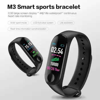 M3 Plus Smart Watch Sport Band Inteligent Monitor De Presiune Sanguina Inteligent Bratara Smartwatch-Bratara M3 Plus Bratara Pentru Barbati Femei