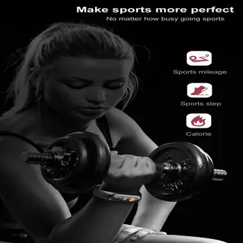 M4 Ceas Inteligent De Fitness Band Brățară Trcker Sport Rezistent La Apa Tensiunii Arteriale Rata De Inima Smarthwatch Pentru Femei, Bărbați Brățări