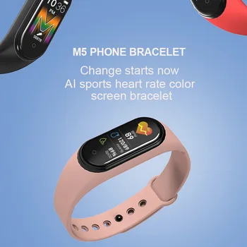 M5 Smart Band Fitness Tracker Ceas Smarthwatch Bratara Rata De Inima Tensiunea De Apelare Bluetooth/Formatie De Muzica De Sănătate Bratara