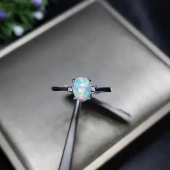 Magazin de produse noi, recomandat de către proprietar Naturale opal femeie inele schimba culoare foc misterios argint 925 dimensiuni reglabile