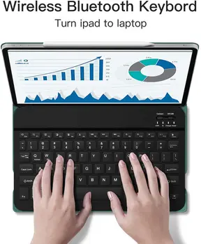 Magic caz de tastatură Pentru iPad Pro 11 2020 Caz Ultra Slim smart Stand funda cover pentru iPad Pro 11 2020 2018 Caz tastatură tastatura