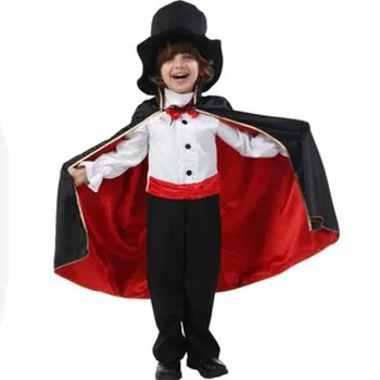 Magic costum de carnaval pentru copii costum halloween, costum de magician copil de performanță îmbrăcăminte