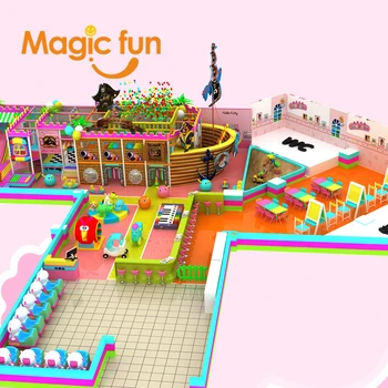 MAGICFUN loc de joaca gonflabile scivoli per bambini comercial casă de joacă para