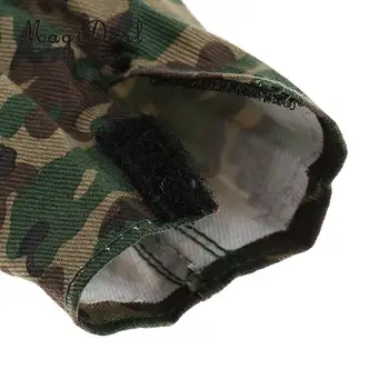 MagiDeal 1/6 Scară Haine de Soldat Camuflaj Uniforme de Luptă de 12 Inch de sex Masculin Acțiune Militară Figura Model de Colectie