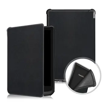 Magnet Caz Pentru Pocketbook Basic Lux 2/touch Lux 4 Silicon Moale Înapoi Coajă de Acoperire pentru Pocketbook 616/627/632 Inteligent Funda + Pen