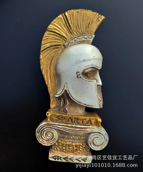 Magnet de frigider Decor Oraș Suvenir statele UNITE ale americii, Las Vegas Italia Zbor Statuia Leului Franța, Elveția greacă Spartacus Casca de Cavaler Meserii