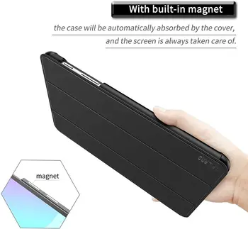 Magnetic Caz pentru Samsung Galaxy Tab a 8.0 2017 PU Piele Slim Cover pentru Samsung galaxy Tab O 2017 SM-T380/T385/T387V/T350 Caz