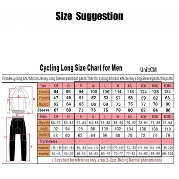 Mai dornic bărbați ciclism jersey haine de iarna Fleece geaca cu maneci lungi seturi maillot ciclismo ciclism MTB salopete pantaloni de catifea