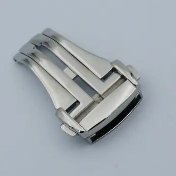 MAIKES 16mm 18mm 20mm curea de ceas din Piele Curea cataramă de Înaltă calitate din Oțel Inoxidabil incuietoare de Implementare pentru ceas OMEGA