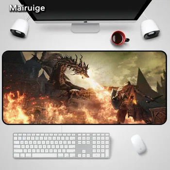 Mairuige En-Gros Dark Souls Mouse Pad De Blocare Marginea Pad Pentru Mouse-Ul Notbook Calculator Mat Personalizate Gaming Padmouse Laptop Mats