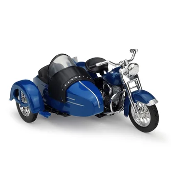 Maisto 1:18 1952 FL Hydra Glide Motocicletă cu ataș turnat sub presiune din Aliaj de Model de Motocicleta de Jucarie