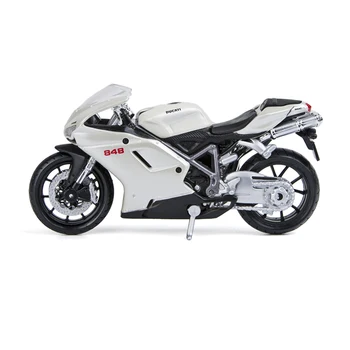 Maisto 1:18 Modele de Motociclete Ducati 848 Model de bicicleta Aliaj Model de Motocicleta Motocicleta cu Motor de Curse în Miniatură Jucărie Pentru un Cadou de Colectie