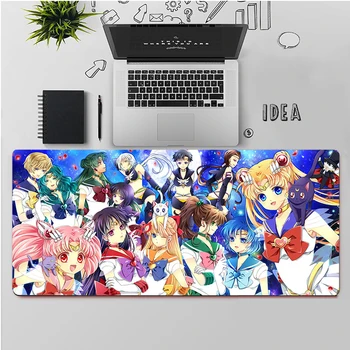 Maiya Calitate de Top Anime Sailor Moon Tastaturi Mat Cauciuc Gaming mousepad Birou Mat Transport Gratuit Mari Mouse Pad Tastaturi Mat