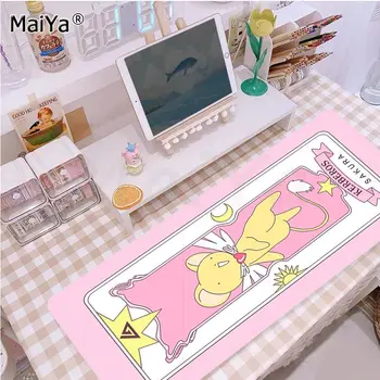 Maiya Vânzări la Cald Anime Card Captor Sakura Cauciuc Natural Gaming mousepad Birou Mat Transport Gratuit Mari Mouse Pad Tastaturi Mat