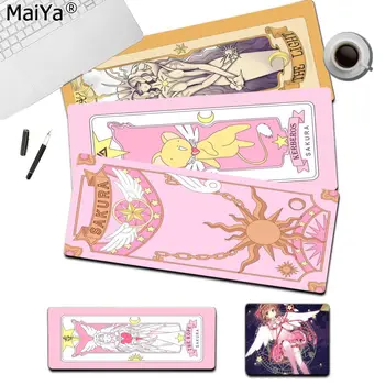 Maiya Vânzări la Cald Anime Card Captor Sakura Cauciuc Natural Gaming mousepad Birou Mat Transport Gratuit Mari Mouse Pad Tastaturi Mat