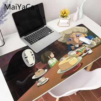MaiYaCa Japonia Anime Spirited Away Cauciuc Pad pentru Mouse-ul de Joc Gaming Mouse Pad Mare Deak Mat 800x300mm pentru overwatch/cs go