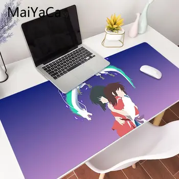 MaiYaCa Japonia Anime Spirited Away Cauciuc Pad pentru Mouse-ul de Joc Gaming Mouse Pad Mare Deak Mat 800x300mm pentru overwatch/cs go